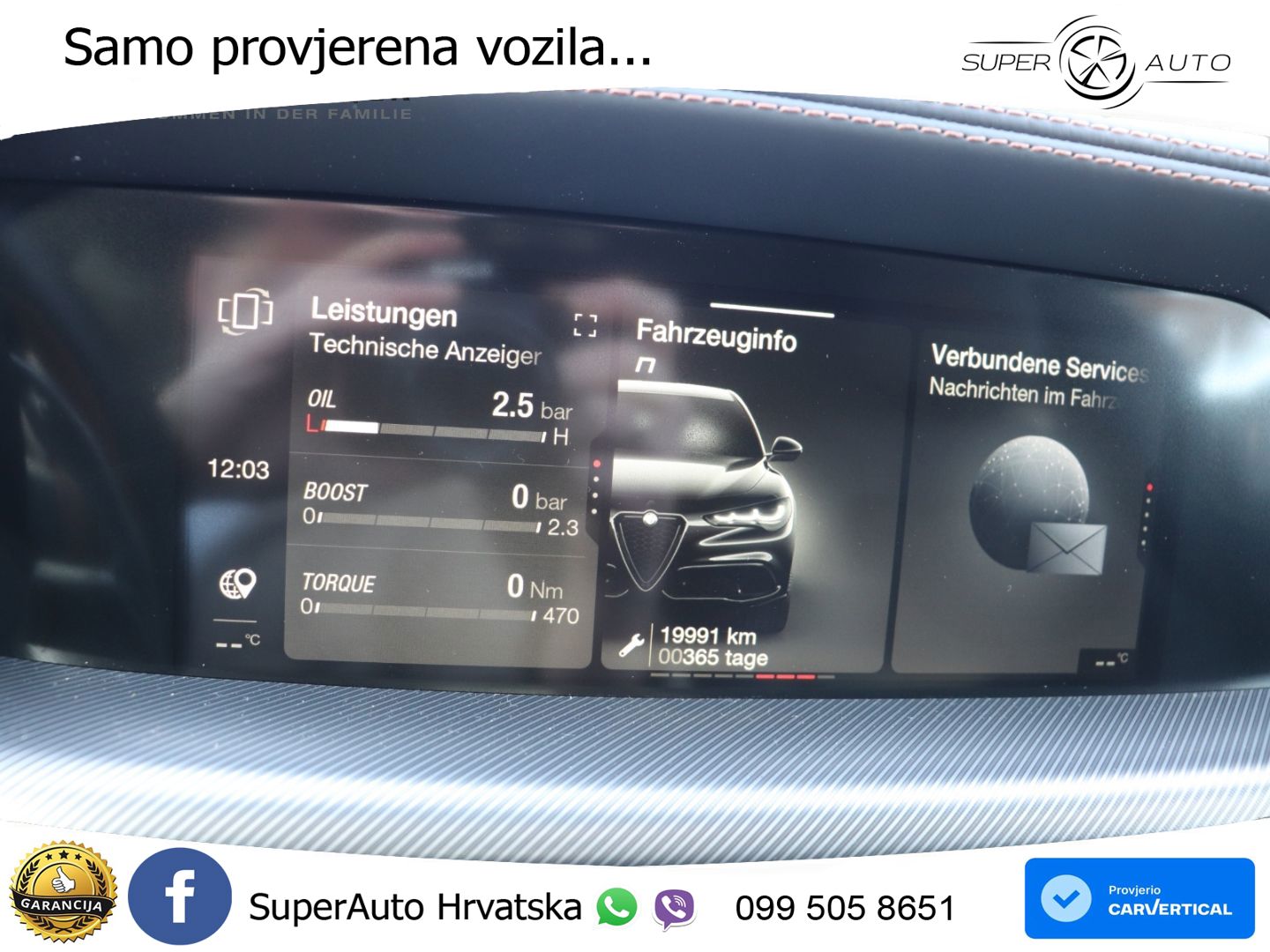 Alfa Romeo Stelvio 2.2 MultiJet II (210 KS) Q4 Automatic LED+GR SJED+ACC