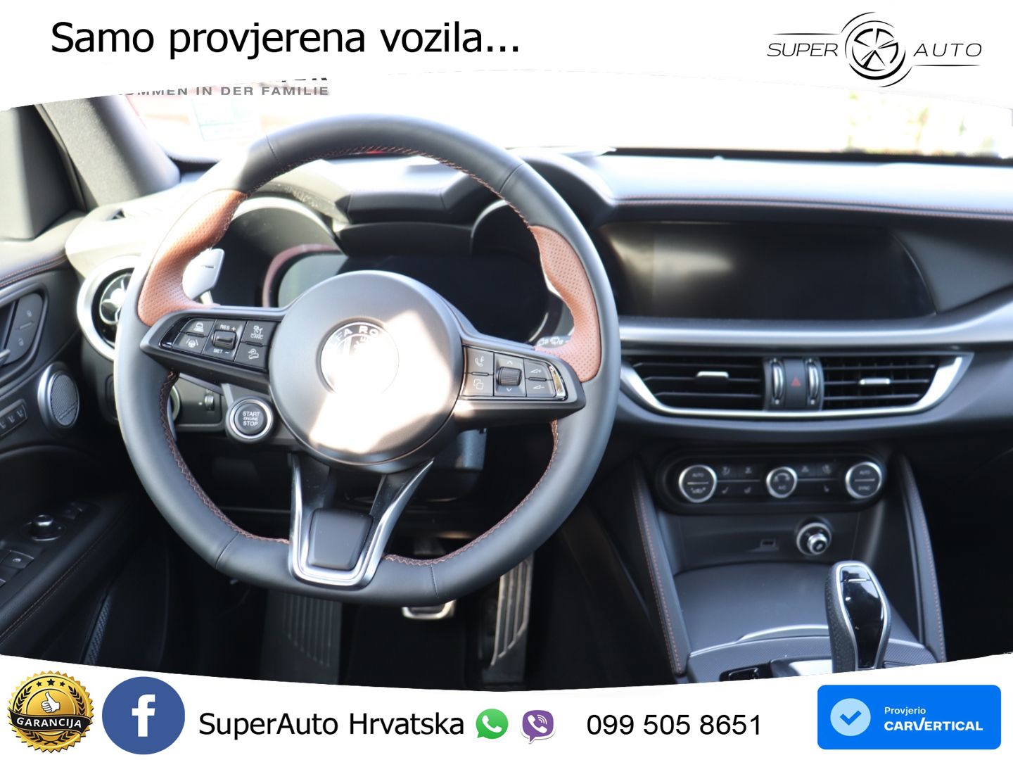 Alfa Romeo Stelvio 2.2 MultiJet II (210 KS) Q4 Automatic LED+GR SJED+ACC
