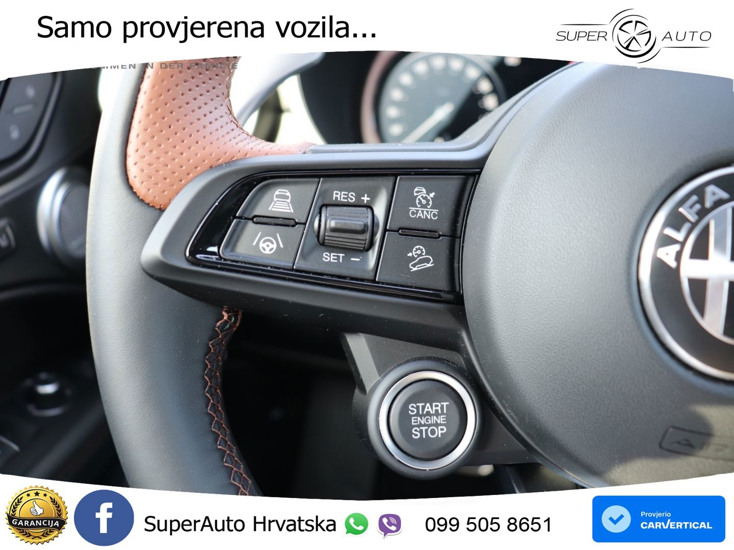 Alfa Romeo Stelvio 2.2 MultiJet II (210 KS) Q4 Automatic LED+GR SJED+ACC