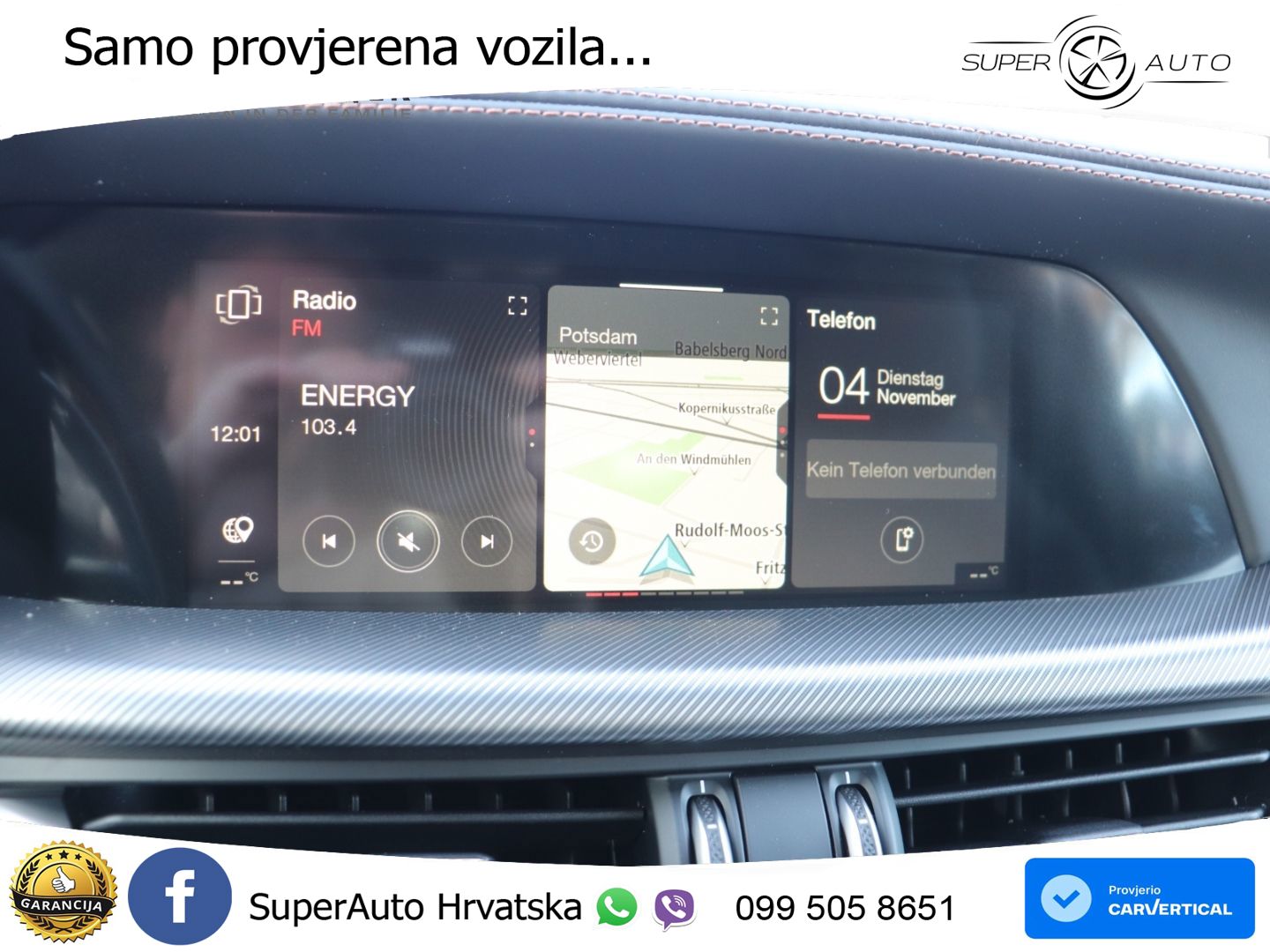 Alfa Romeo Stelvio 2.2 MultiJet II (210 KS) Q4 Automatic LED+GR SJED+ACC