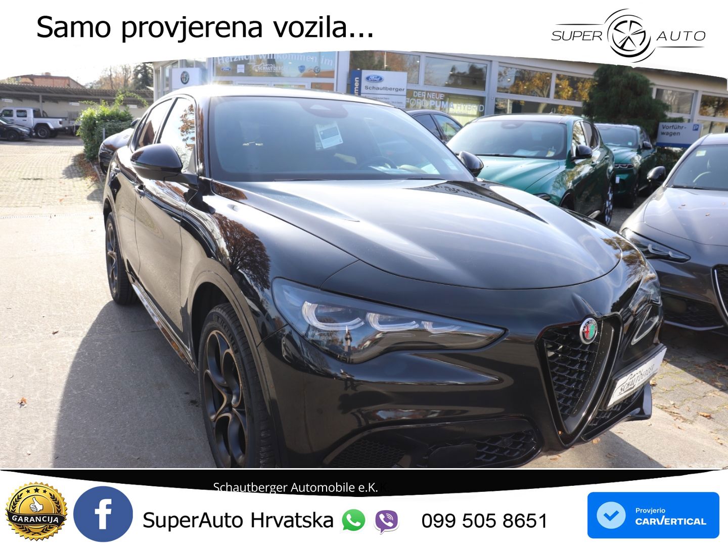 Alfa Romeo Stelvio 2.2 MultiJet II (210 KS) Q4 Automatic LED+GR SJED+ACC