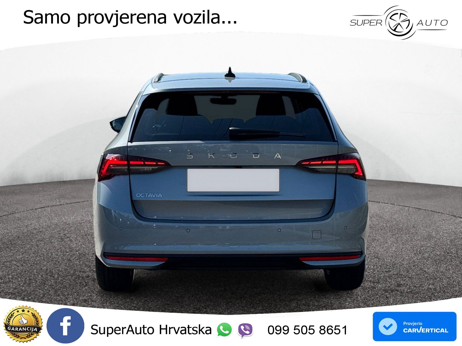 Škoda Octavia Combi 2.0 TDI (150 KS) DSG Selection LED+GR SJED+ACC