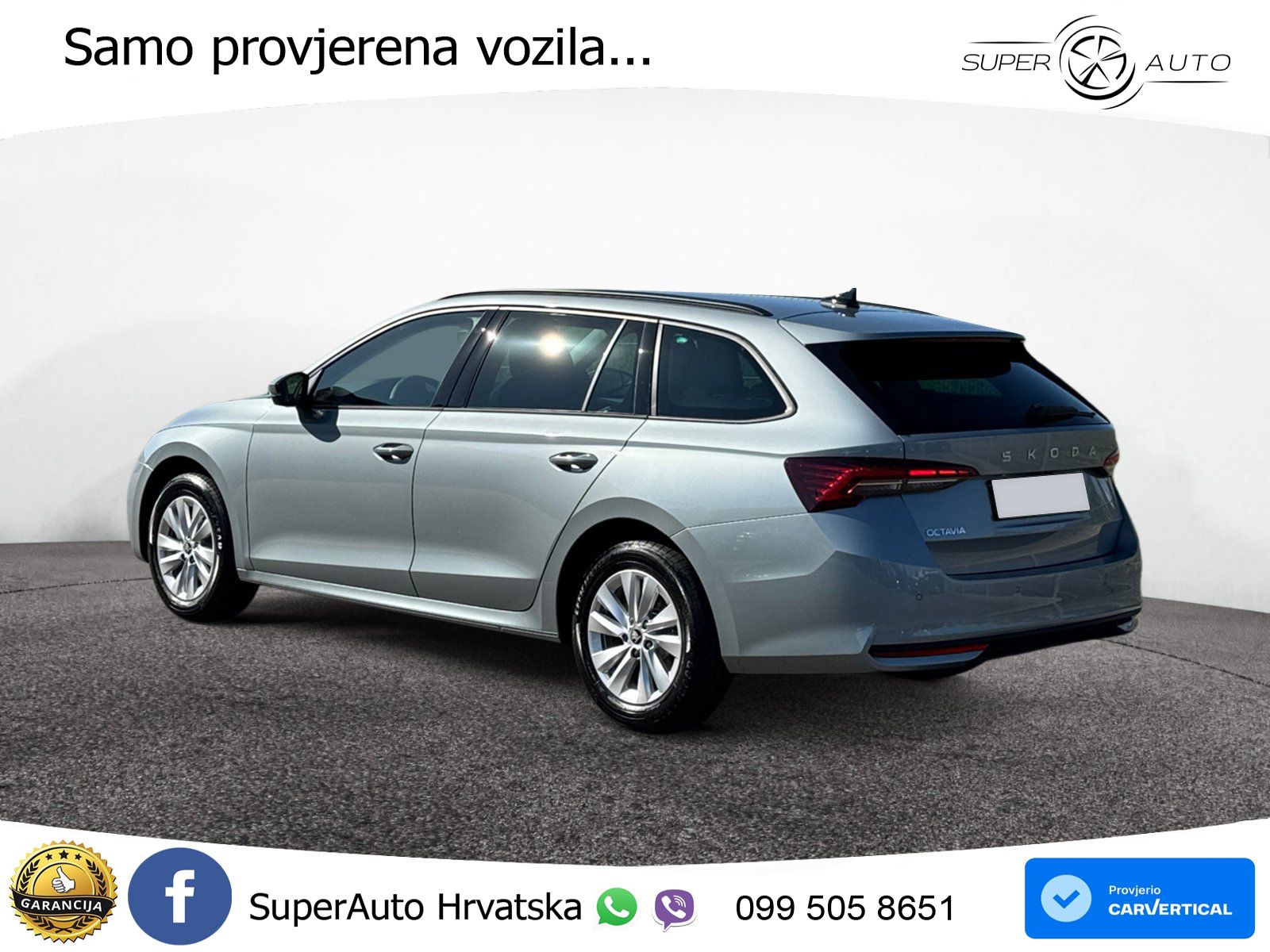 Škoda Octavia Combi 2.0 TDI (150 KS) DSG Selection LED+GR SJED+ACC