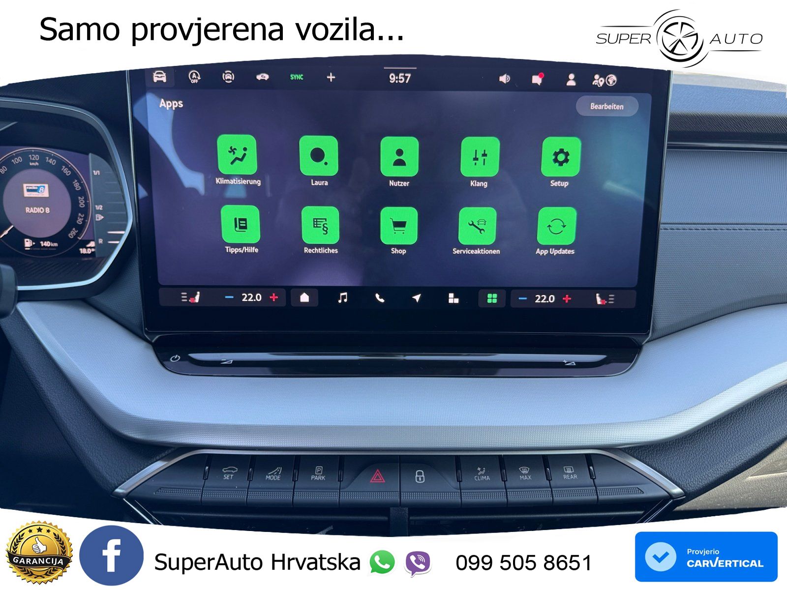 Škoda Octavia Combi 2.0 TDI (150 KS) DSG Selection LED+GR SJED+ACC