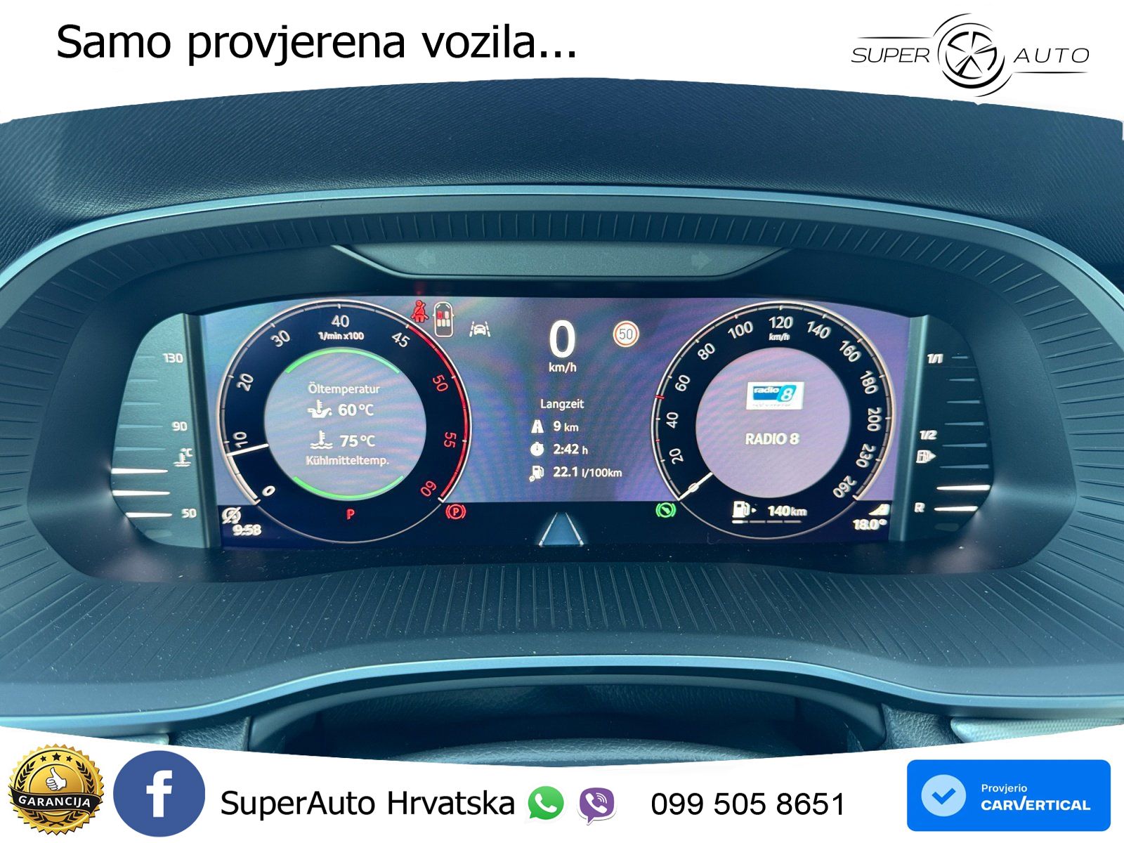 Škoda Octavia Combi 2.0 TDI (150 KS) DSG Selection LED+GR SJED+ACC