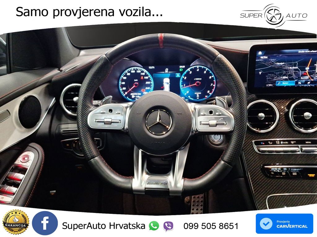 Mercedes AMG GLC 43 V6 (390 KS) 4MATIC TCT ACC+GR SJED+360+PANO
