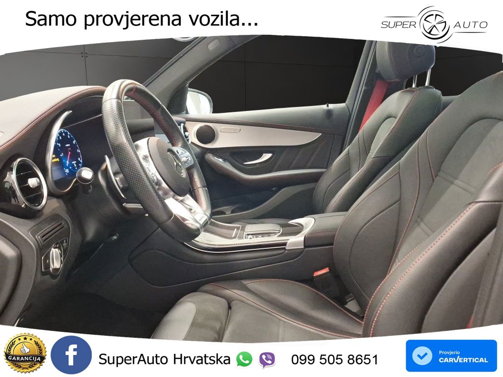 Mercedes AMG GLC 43 V6 (390 KS) 4MATIC TCT ACC+GR SJED+360+PANO