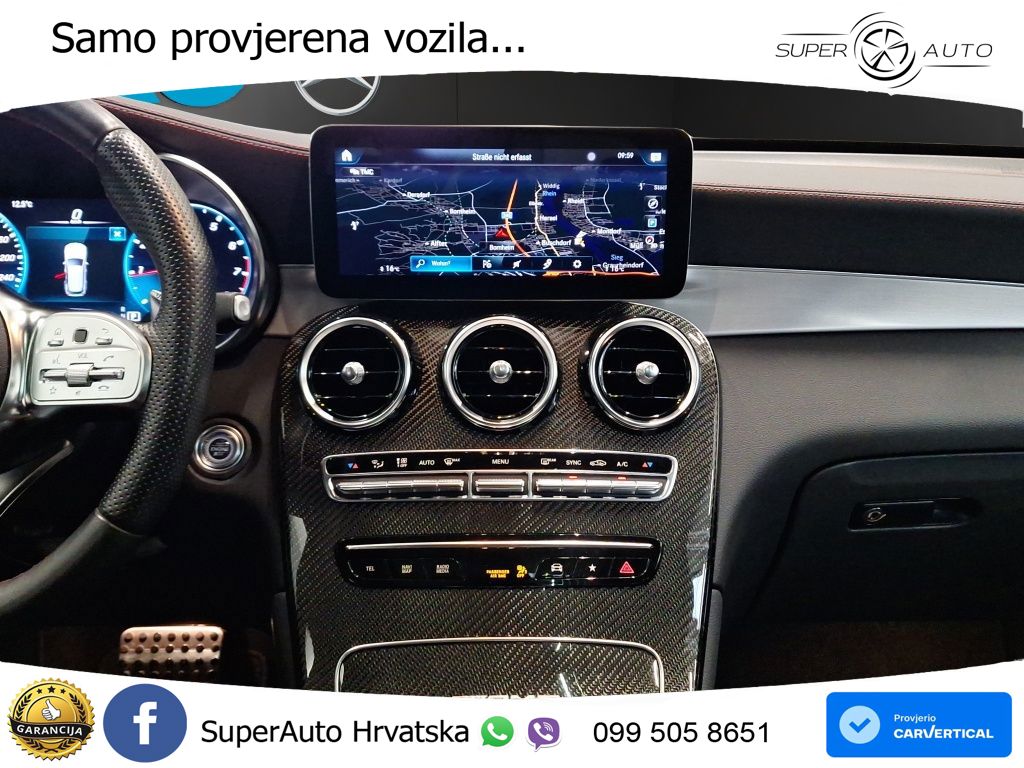Mercedes AMG GLC 43 V6 (390 KS) 4MATIC TCT ACC+GR SJED+360+PANO