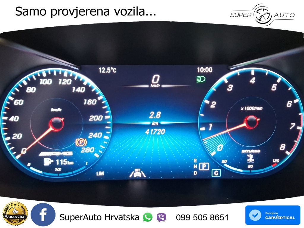Mercedes AMG GLC 43 V6 (390 KS) 4MATIC TCT ACC+GR SJED+360+PANO