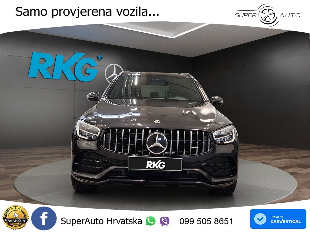 Mercedes AMG GLC 43 V6 (390 KS) 4MATIC TCT ACC+GR SJED+360+PANO