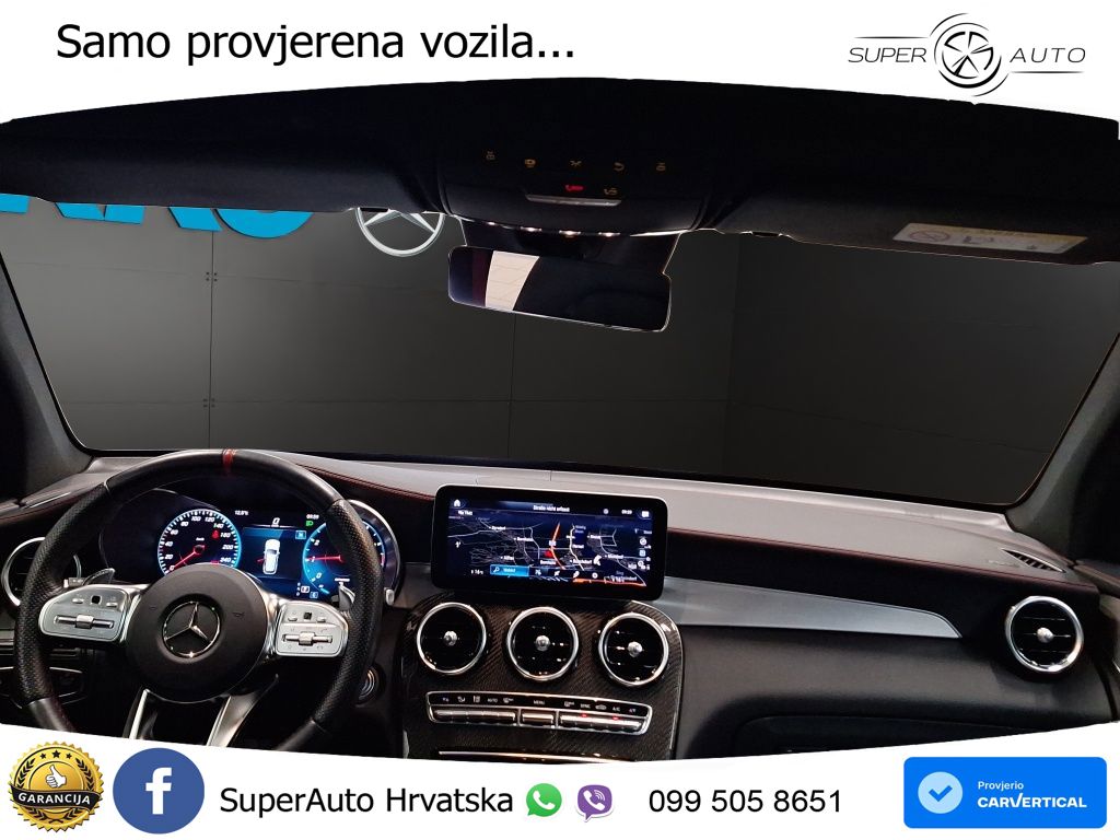 Mercedes AMG GLC 43 V6 (390 KS) 4MATIC TCT ACC+GR SJED+360+PANO