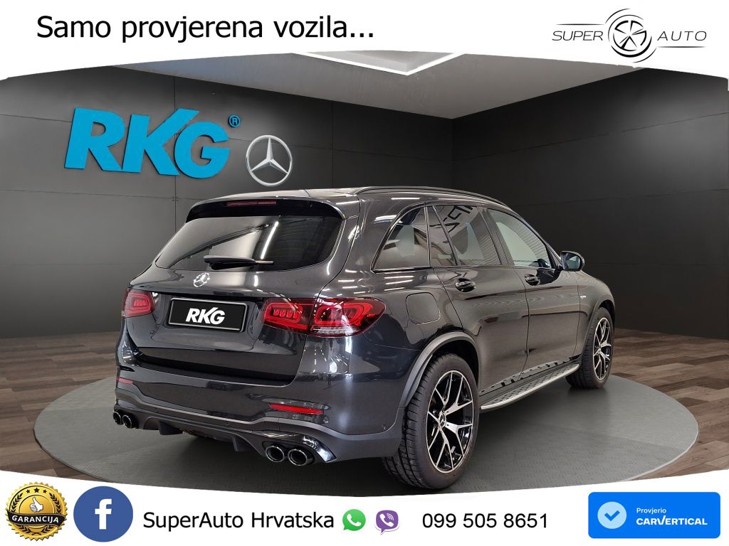 Mercedes AMG GLC 43 V6 (390 KS) 4MATIC TCT ACC+GR SJED+360+PANO