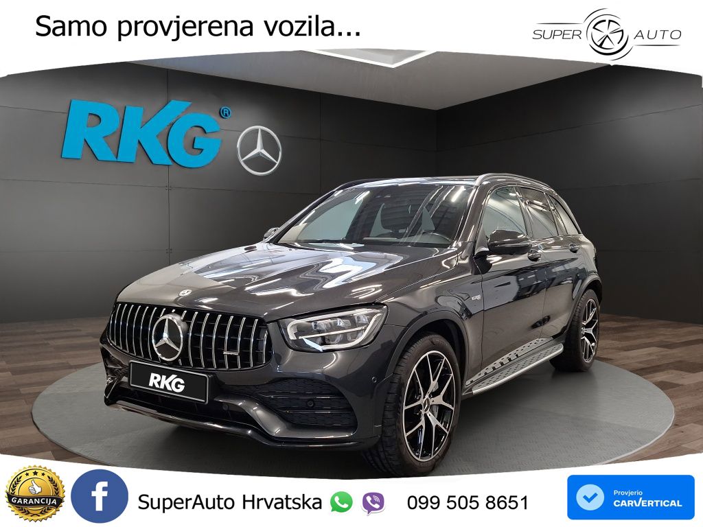 Mercedes AMG GLC 43 V6 (390 KS) 4MATIC TCT ACC+GR SJED+360+PANO