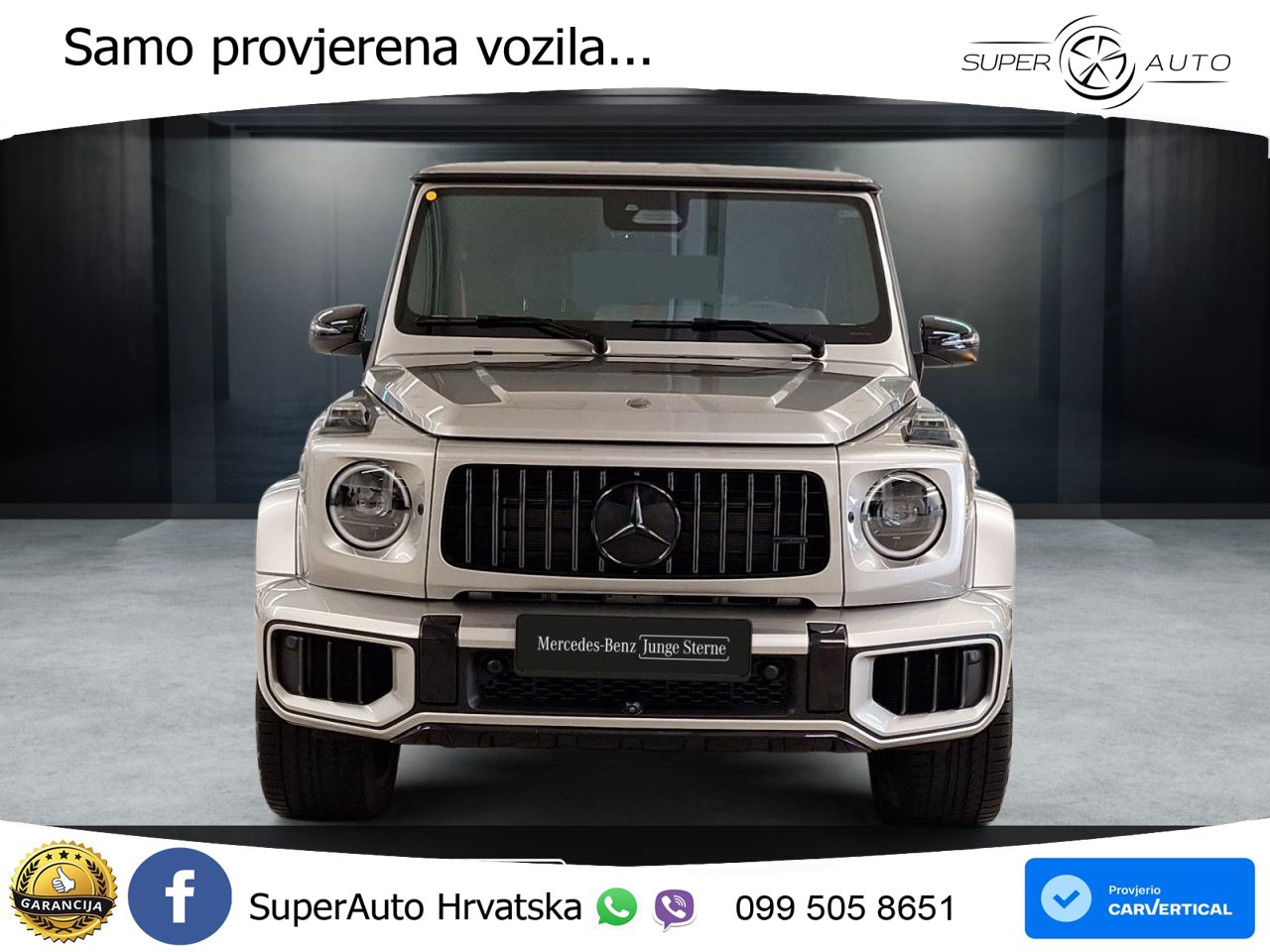 Mercedes AMG G 63 Long V8 (585 KS) 4MATIC 9G-TRONIC AMG SPEEDSHIFT TCT LED+GR SJED+ACC