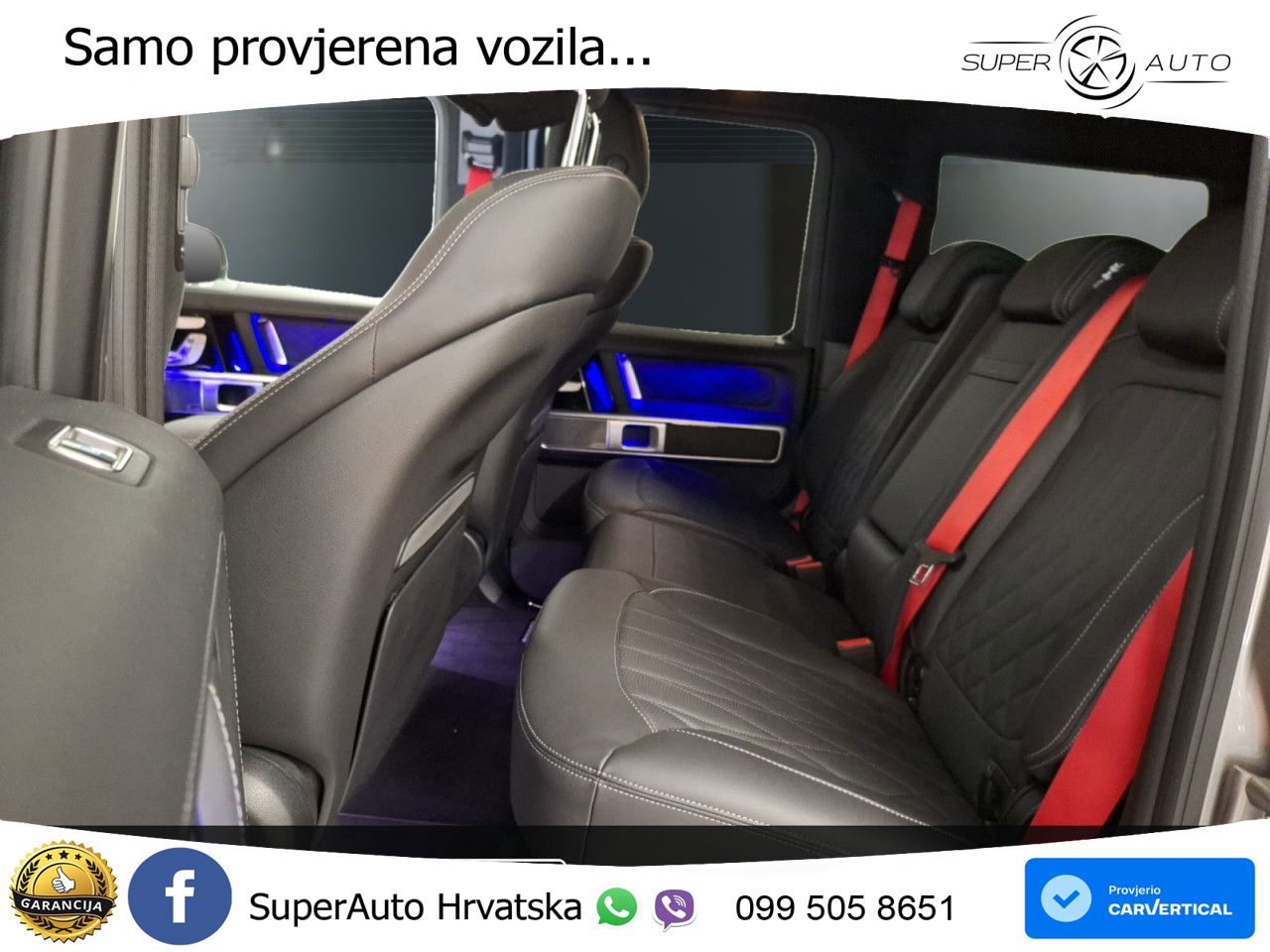 Mercedes AMG G 63 Long V8 (585 KS) 4MATIC 9G-TRONIC AMG SPEEDSHIFT TCT LED+GR SJED+ACC