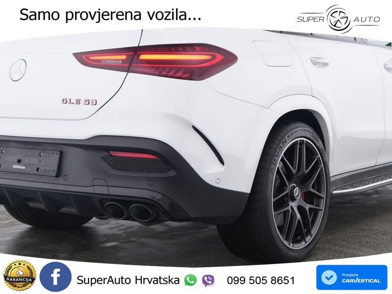 Mercedes AMG GLE Coupe 53 (544 KS) 4MATIC+ AMG SPEEDSHIFT TCT 9G