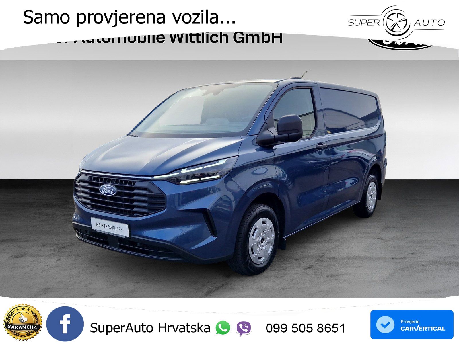 Ford Transit Custom Trend L1H1 2.0l TDci 81KW(110PS) 110 KS