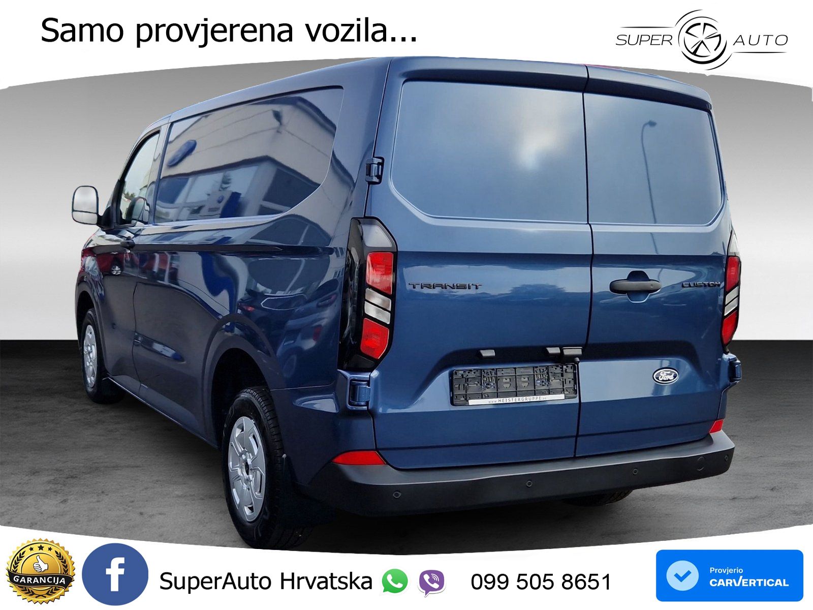 Ford Transit Custom Trend L1H1 2.0l TDci 81KW(110PS) 110 KS