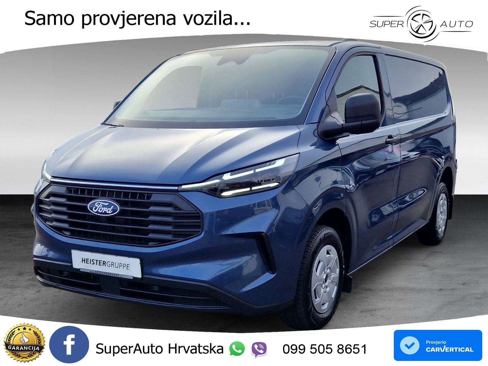 Ford Transit Custom Trend L1H1 2.0l TDci 81KW(110PS) 110 KS