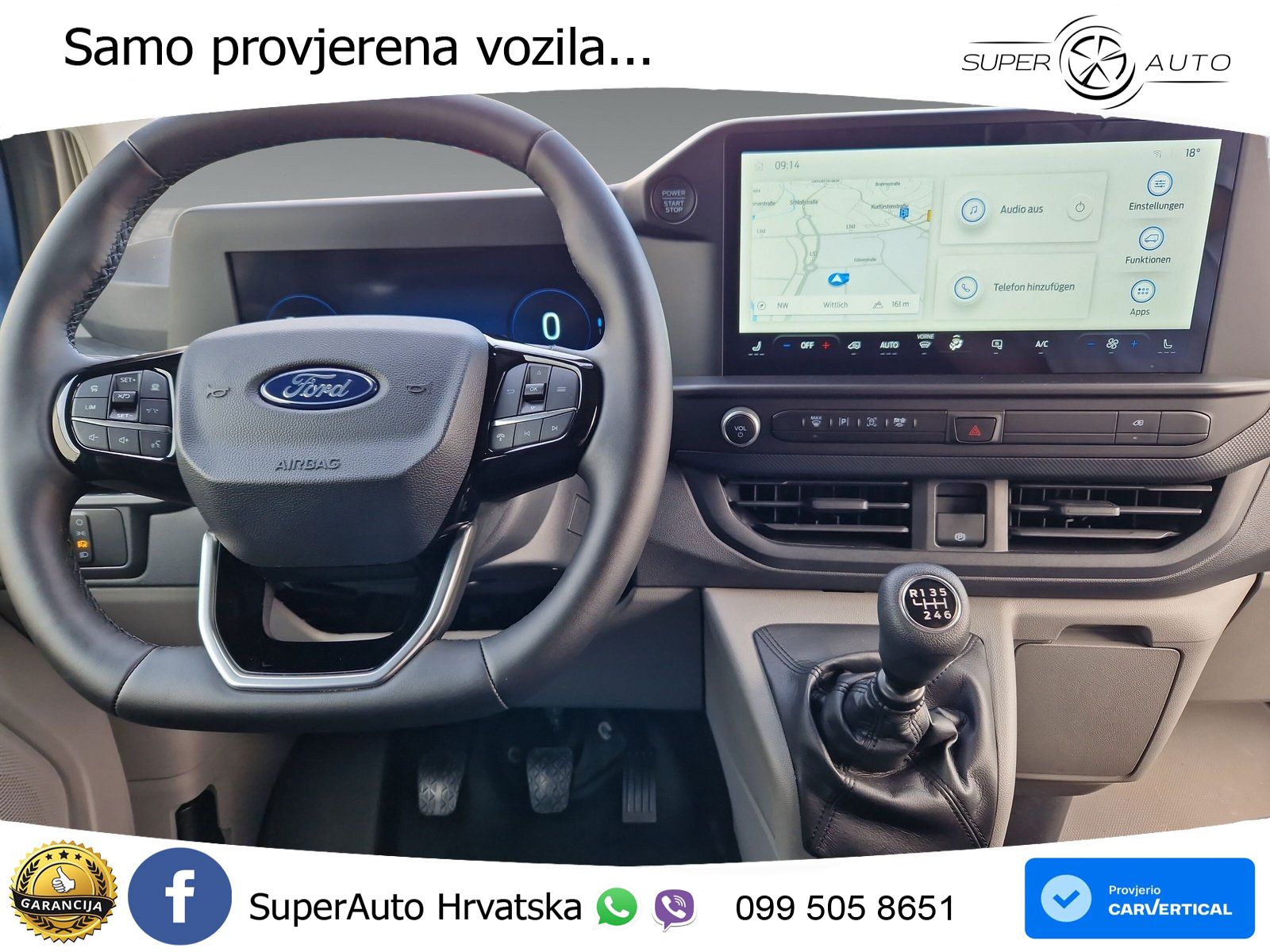 Ford Transit Custom Trend L1H1 2.0l TDci 81KW(110PS) 110 KS