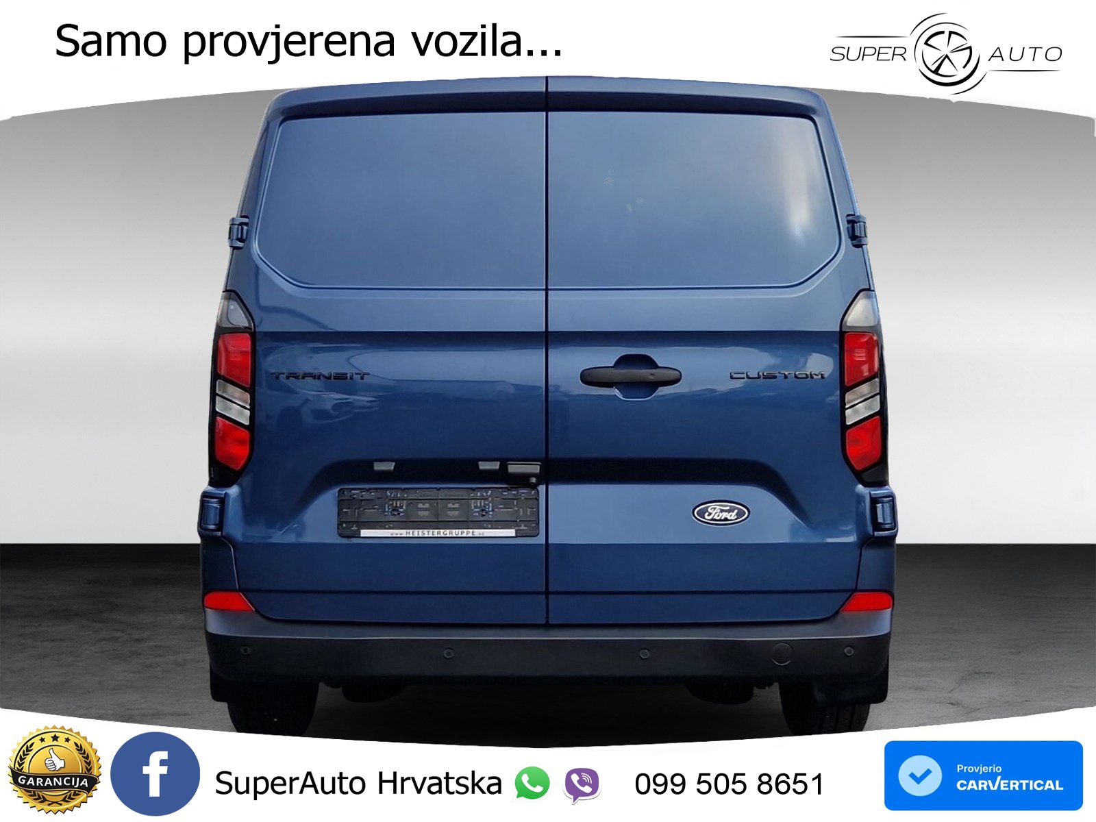 Ford Transit Custom Trend L1H1 2.0l TDci 81KW(110PS) 110 KS