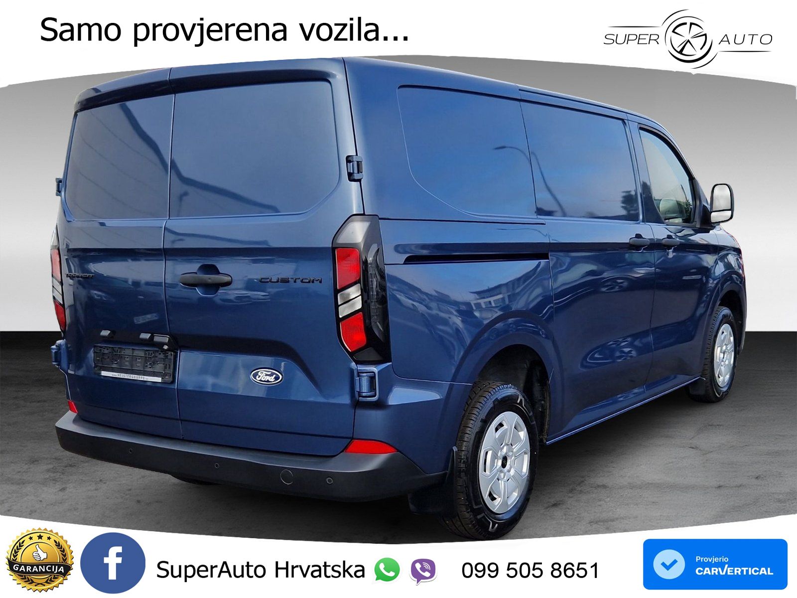 Ford Transit Custom Trend L1H1 2.0l TDci 81KW(110PS) 110 KS