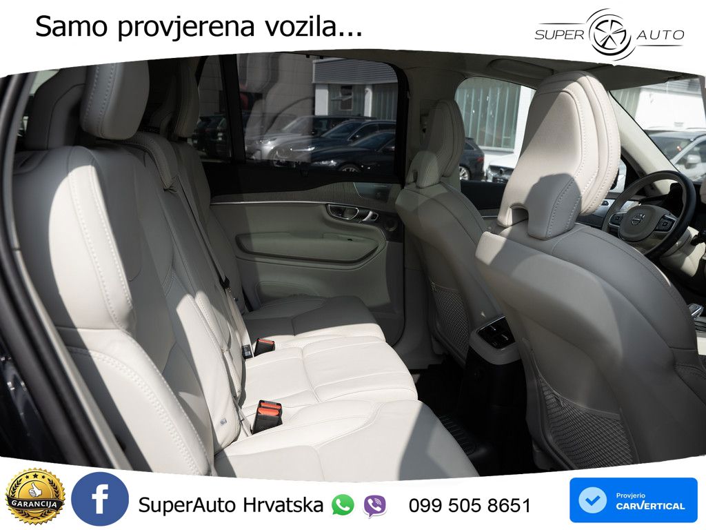 Volvo XC90 2.0 T8 AWD Automatic ZRAČNI+ACC+GR SJED+KAM+PANO