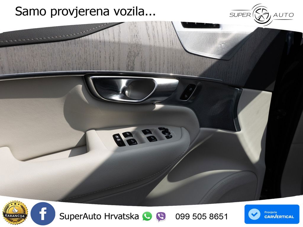 Volvo XC90 2.0 T8 AWD Automatic ZRAČNI+ACC+GR SJED+KAM+PANO