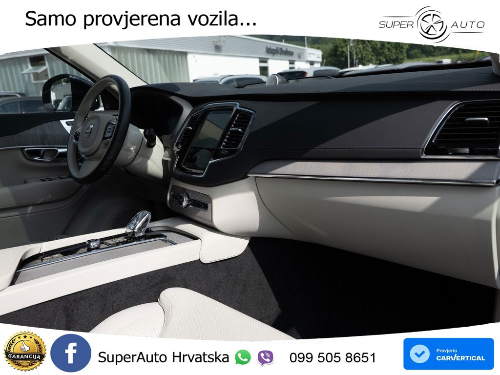 Volvo XC90 2.0 T8 AWD Automatic ZRAČNI+ACC+GR SJED+KAM+PANO