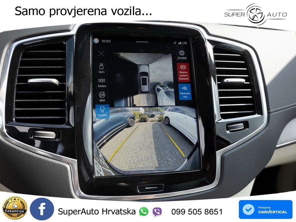 Volvo XC90 2.0 T8 AWD Automatic ZRAČNI+ACC+GR SJED+KAM+PANO