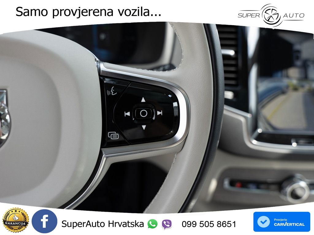Volvo XC90 2.0 T8 AWD Automatic ZRAČNI+ACC+GR SJED+KAM+PANO