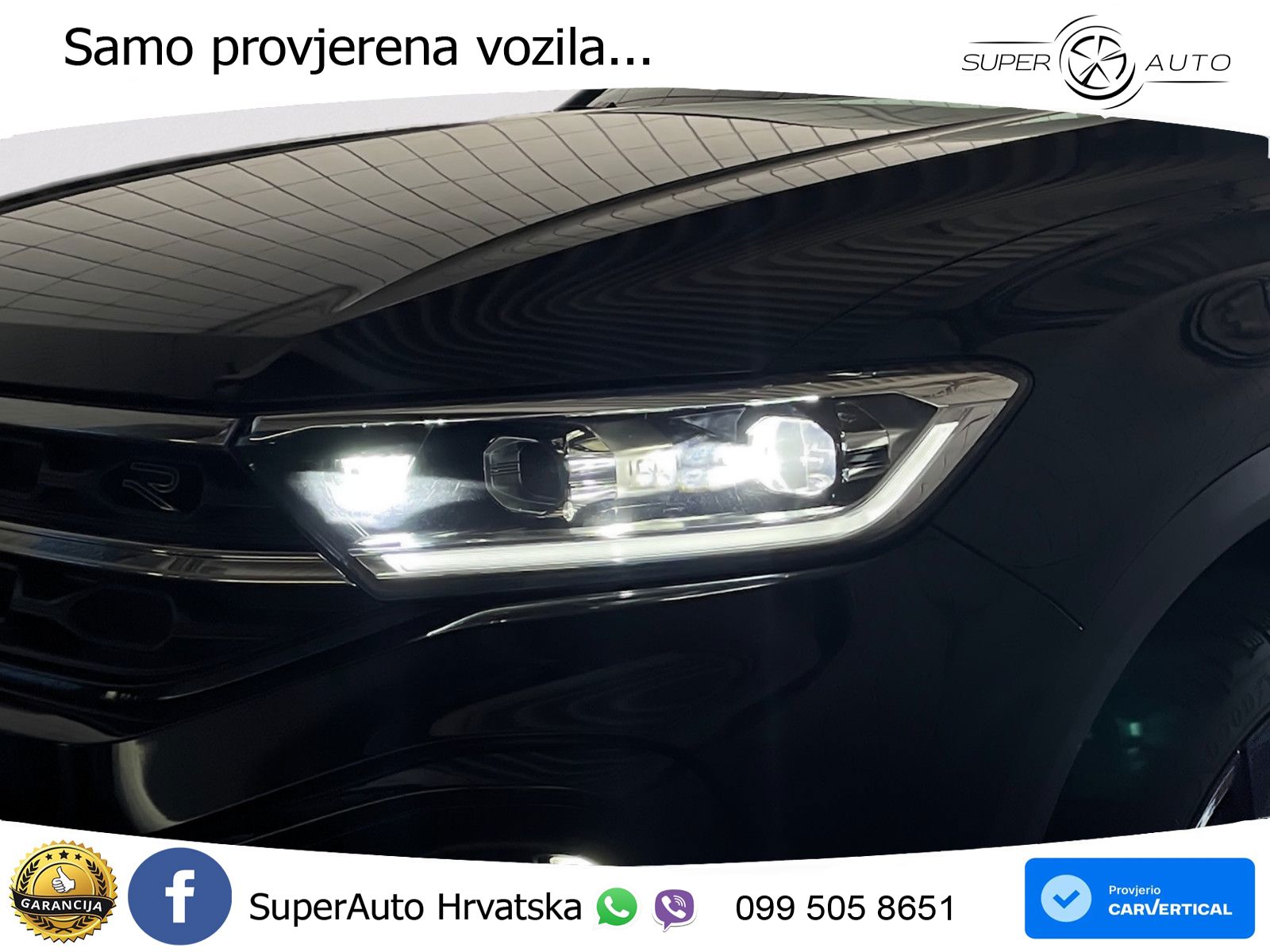 Volkswagen T-Roc 1.5 TSI (150 KS) DSG R-Line LED+GR SJED+ACC