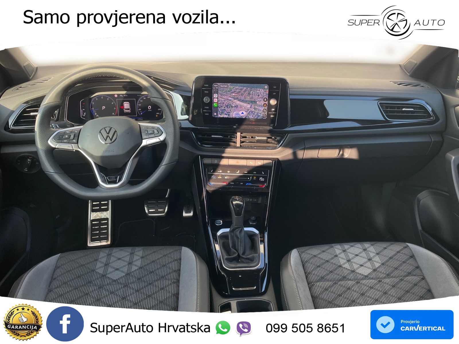 Volkswagen T-Roc 1.5 TSI (150 KS) DSG R-Line LED+GR SJED+ACC
