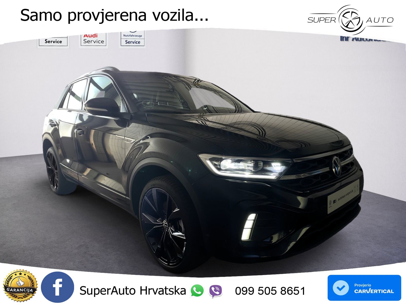Volkswagen T-Roc 1.5 TSI (150 KS) DSG R-Line LED+GR SJED+ACC