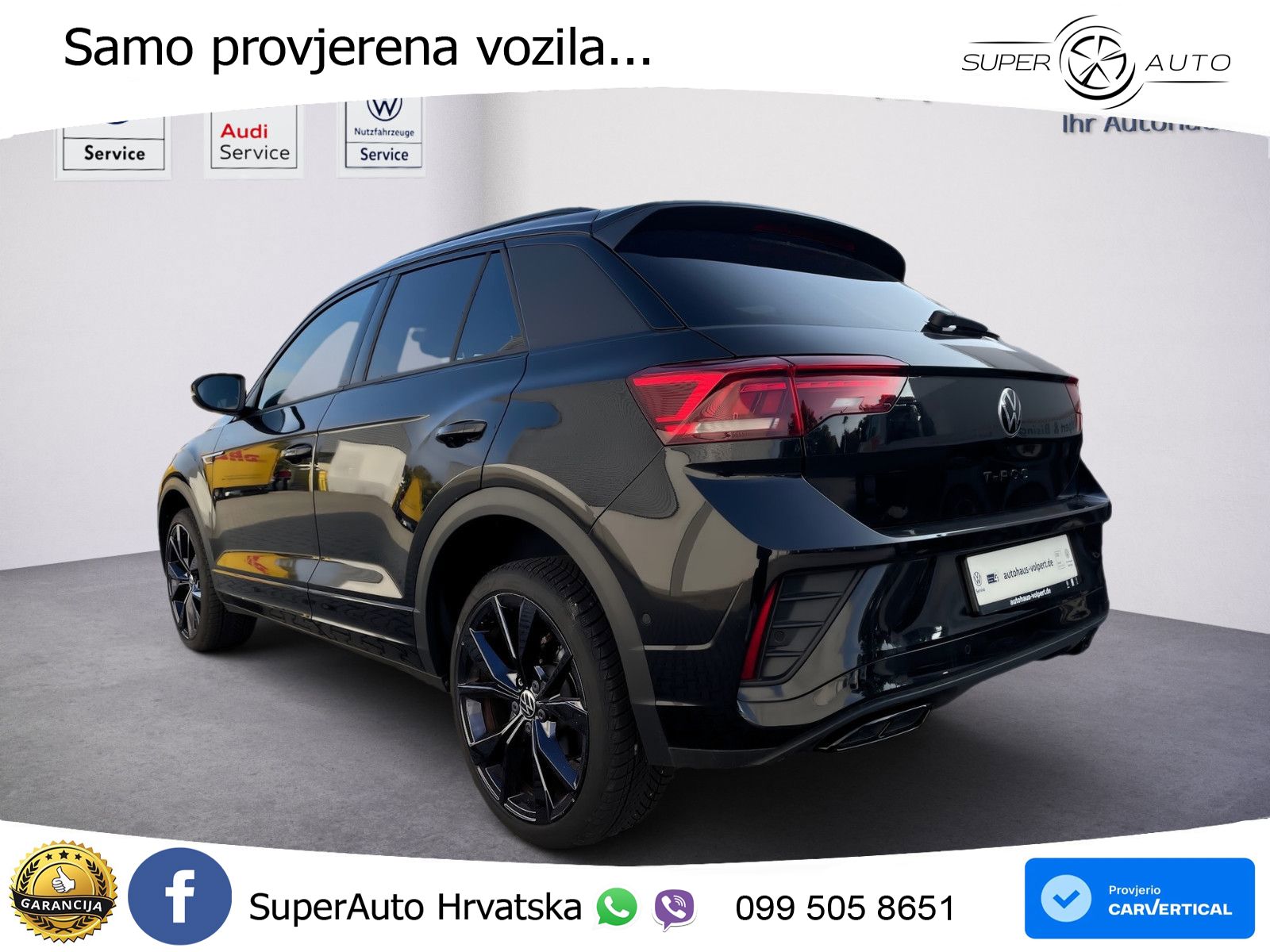 Volkswagen T-Roc 1.5 TSI (150 KS) DSG R-Line LED+GR SJED+ACC