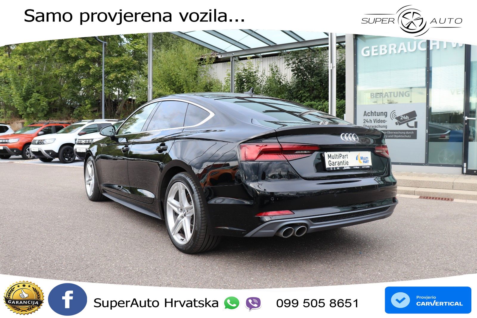 Audi A5 Sportback 40 TDI (190 KS) S tronic S line LED+GR SJED+ACC
