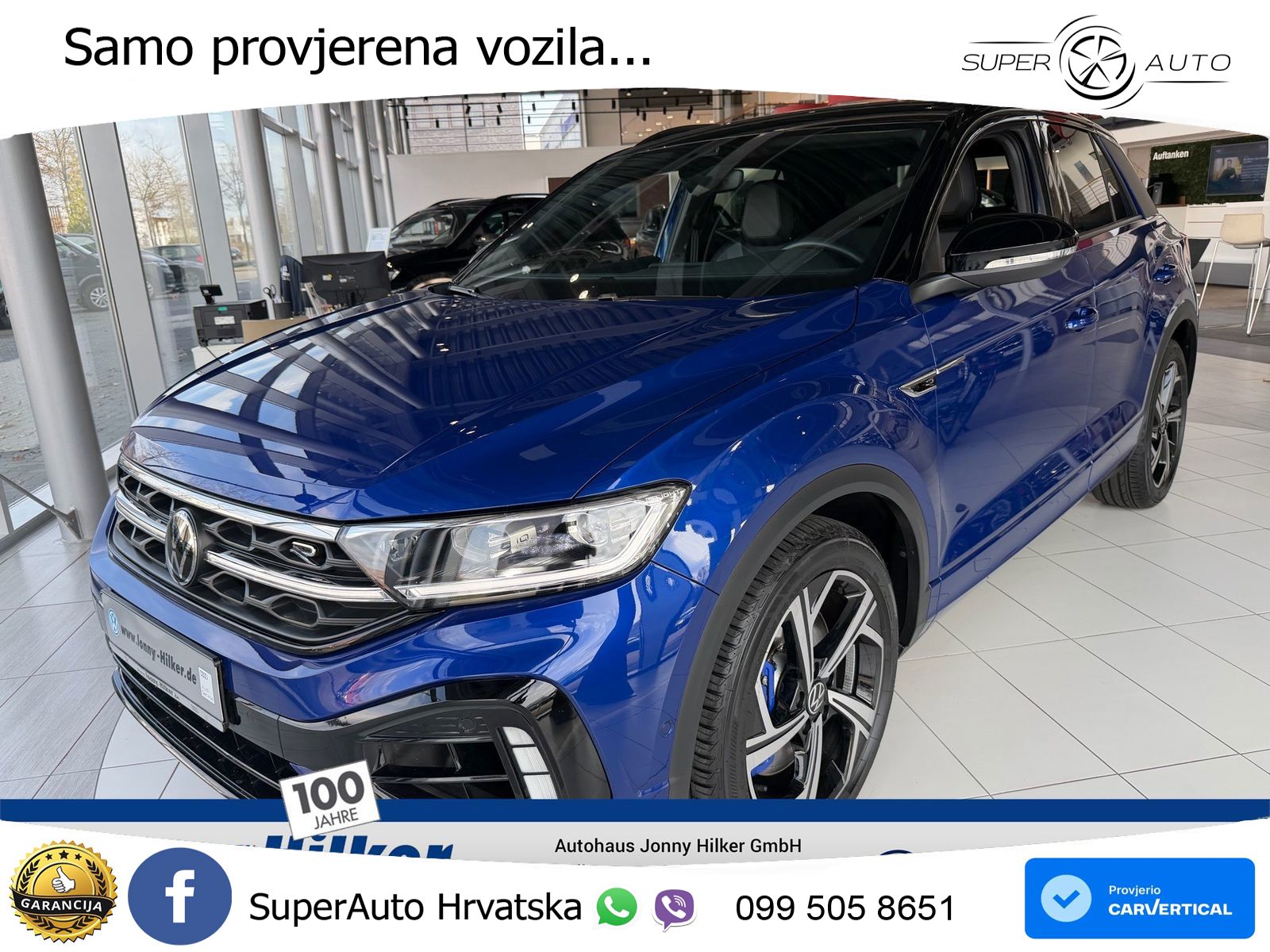 Volkswagen T-Roc I R 2.0 TSI (300 KS) OPF 4M DSG MATRIX+GR SJED+KAM