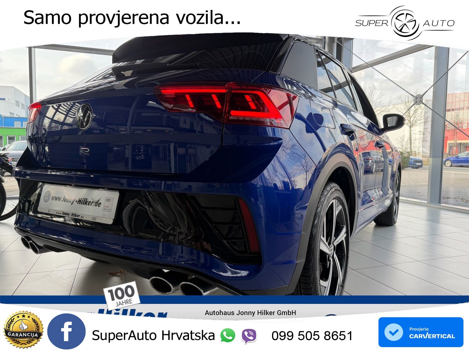 Volkswagen T-Roc I R 2.0 TSI (300 KS) OPF 4M DSG MATRIX+GR SJED+KAM