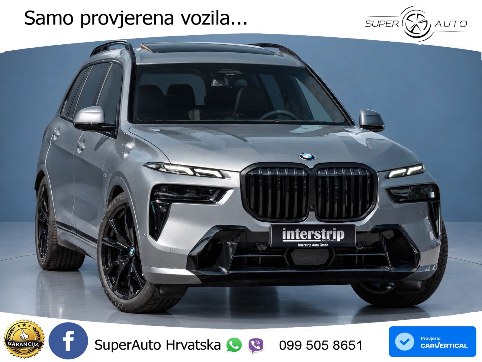 BMW X7 40d (352 KS) xDrive Steptronic LED+GR SJED+ACC