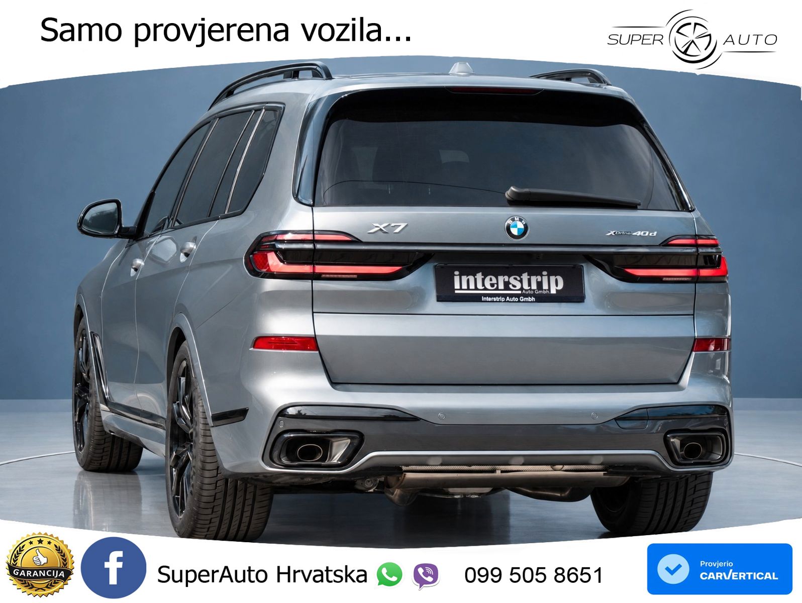 BMW X7 40d (352 KS) xDrive Steptronic LED+GR SJED+ACC