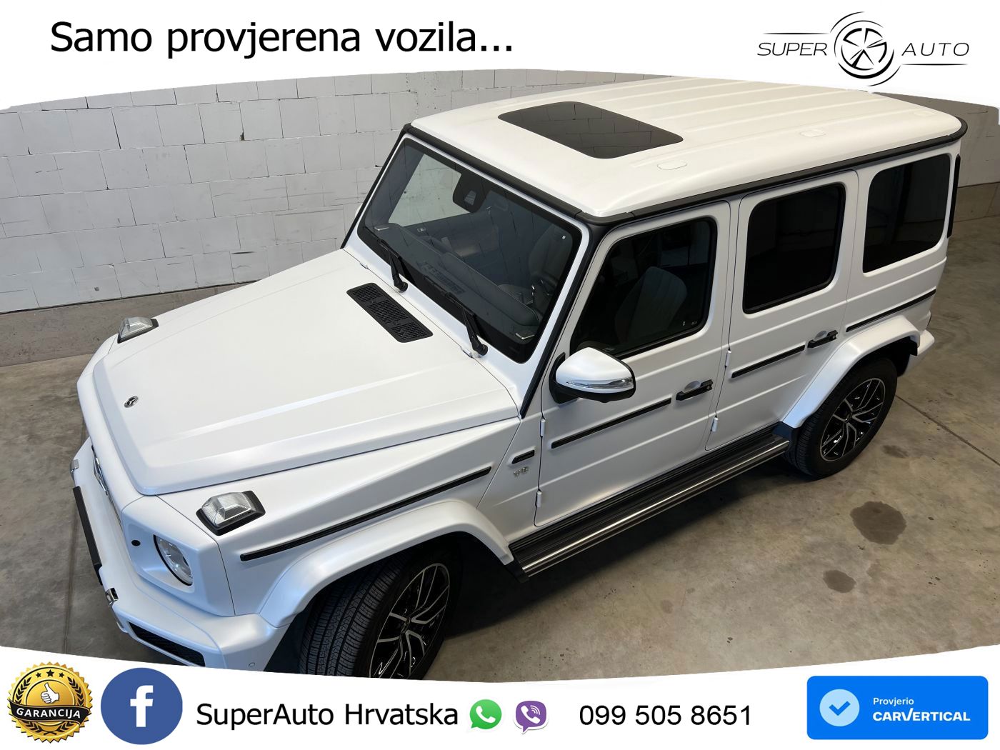 Mercedes G 500 Long V8 (422 KS) 4MATIC 9G-TRONIC