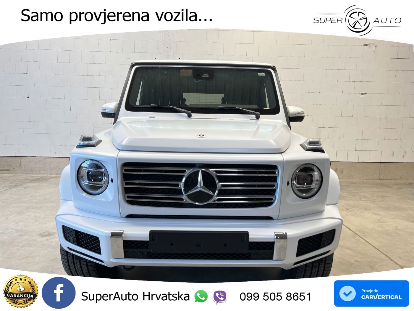 Mercedes G 500 Long V8 (422 KS) 4MATIC 9G-TRONIC