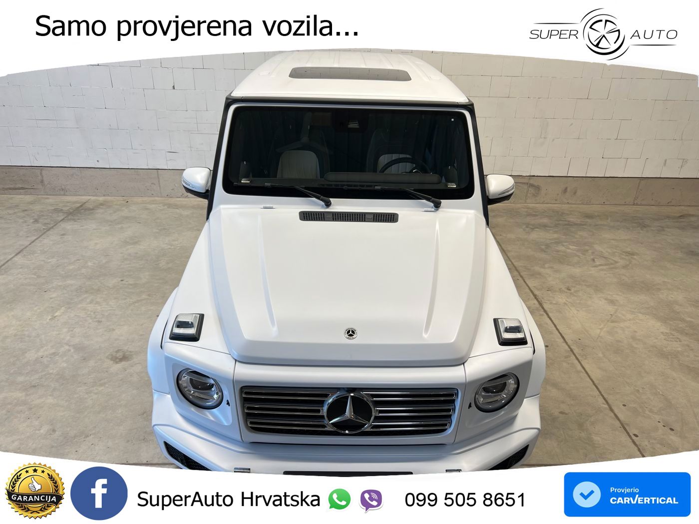 Mercedes G 500 Long V8 (422 KS) 4MATIC 9G-TRONIC