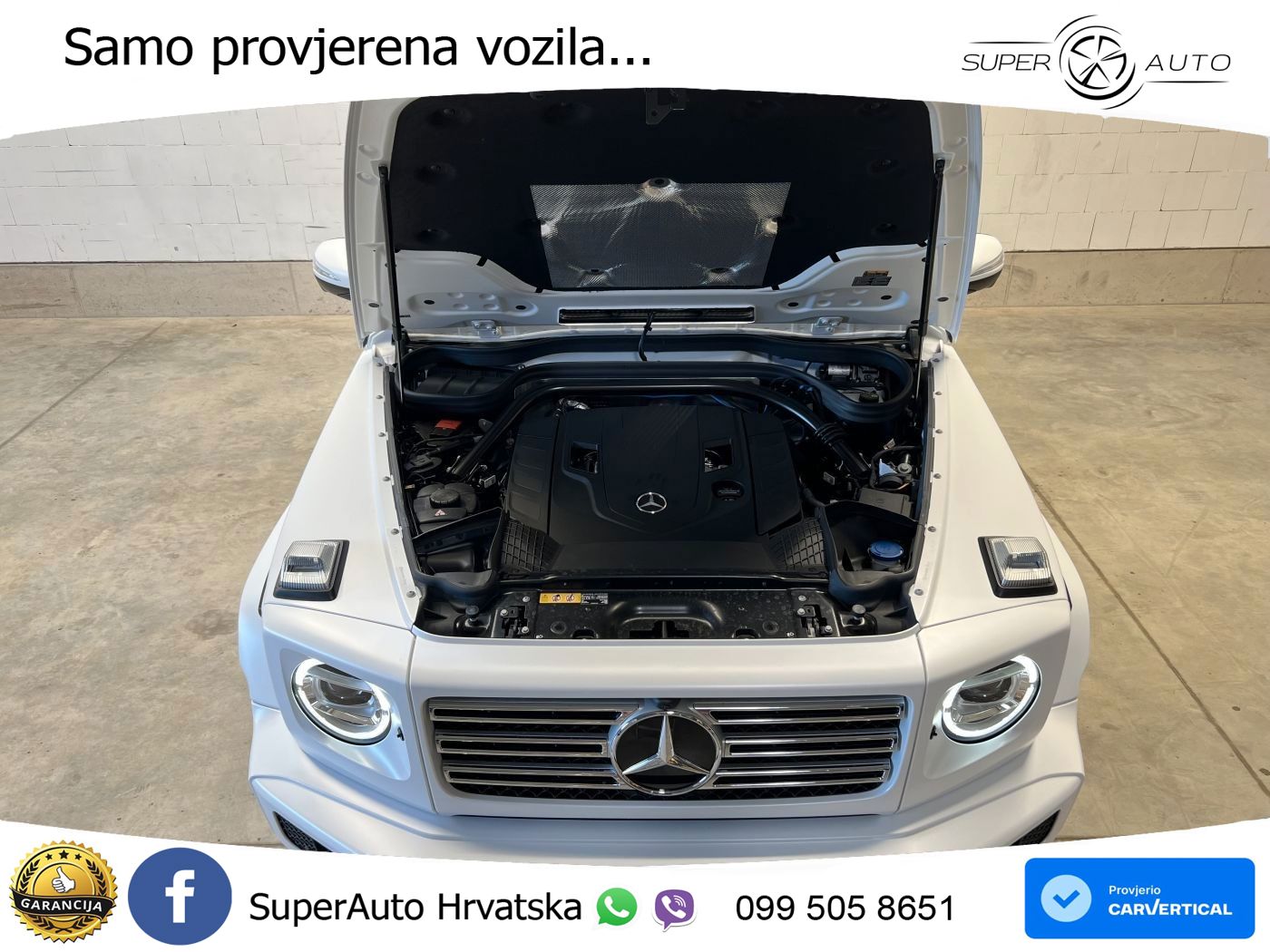 Mercedes G 500 Long V8 (422 KS) 4MATIC 9G-TRONIC