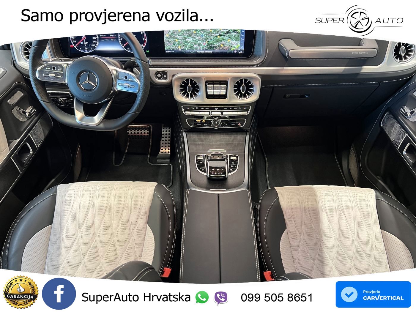Mercedes G 500 Long V8 (422 KS) 4MATIC 9G-TRONIC
