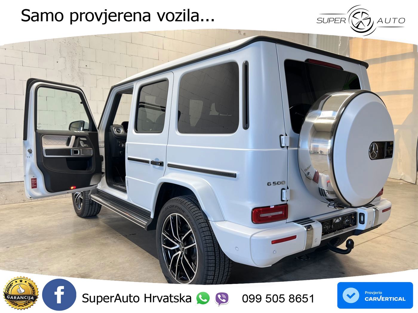 Mercedes G 500 Long V8 (422 KS) 4MATIC 9G-TRONIC