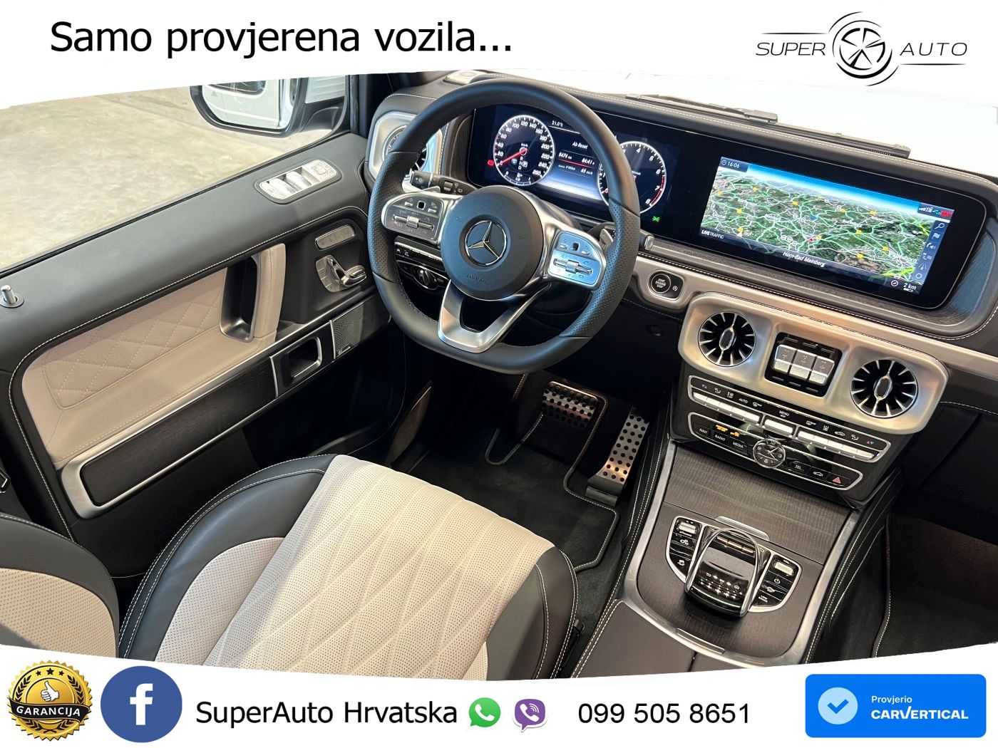 Mercedes G 500 Long V8 (422 KS) 4MATIC 9G-TRONIC