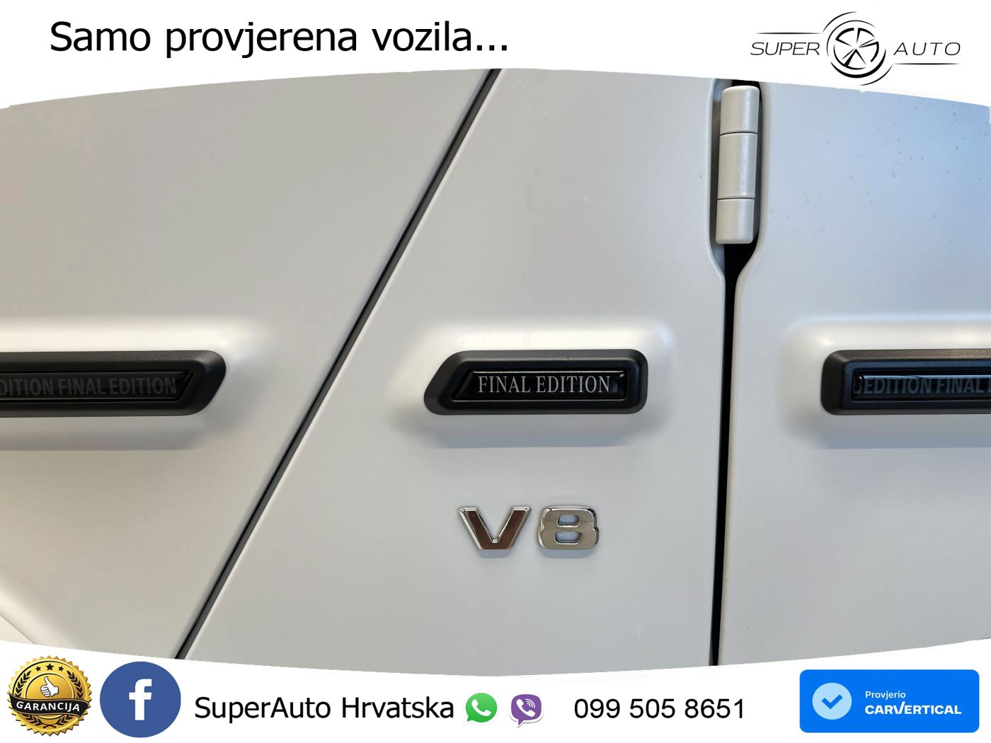 Mercedes G 500 Long V8 (422 KS) 4MATIC 9G-TRONIC