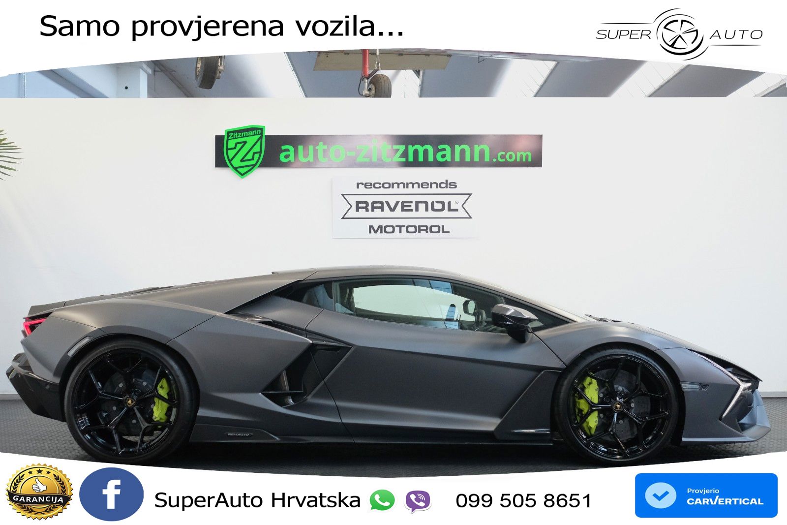 Lamborghini Revuelto 6.5 V12 (1015 KS) 4WD DCT LED+GR SJED+ACC