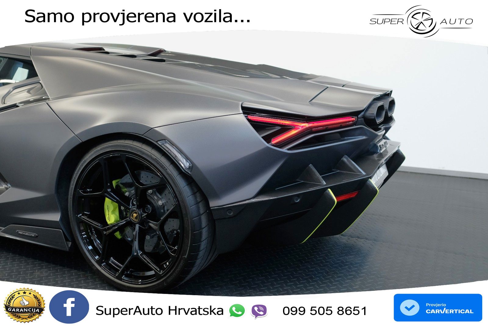 Lamborghini Revuelto 6.5 V12 (1015 KS) 4WD DCT LED+GR SJED+ACC